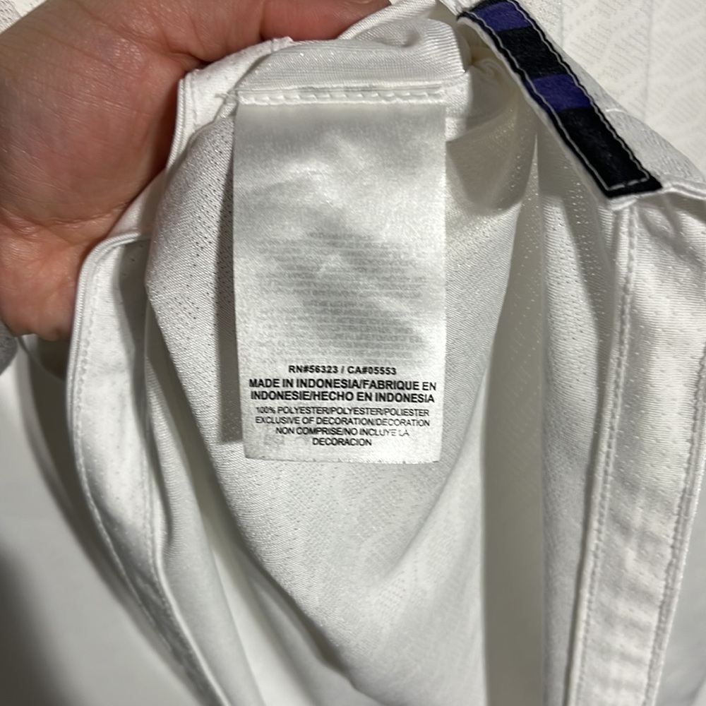 Nike White Baltimore Ravens Dri-Fit Polo Size L - Picture 6 of 10